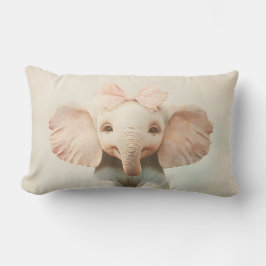 Cojín Lumbar Melancholy Elephant - L’Éléphant Mélancolique