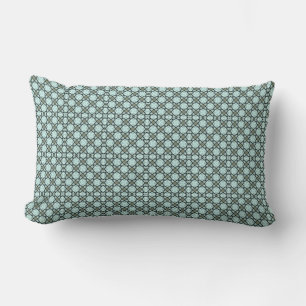 Cojín Lumbar Melancolía del Mar Blues Micropatrón Pillow Lumbar