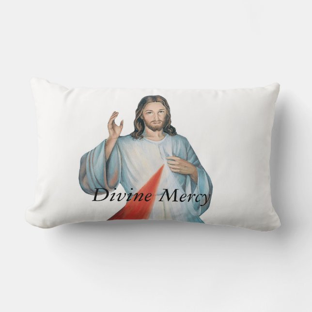 Cojín Lumbar Merced Divina (Anverso)