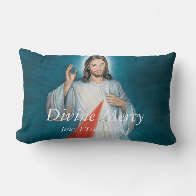 Cojín Lumbar Merced Divina (Anverso)