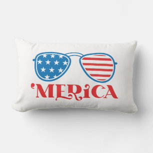 Cojín Lumbar 'Merica - 4 de julio