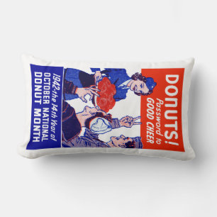 Cojín Lumbar Mes de Donut de 1942
