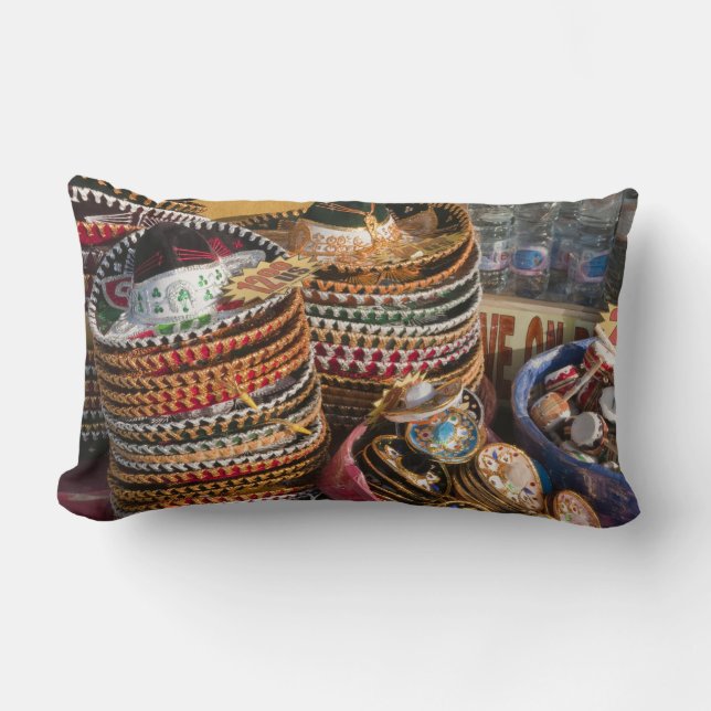 Cojín Lumbar México, Cozumel. Souvenirs en Isla de Cozumel (Anverso)