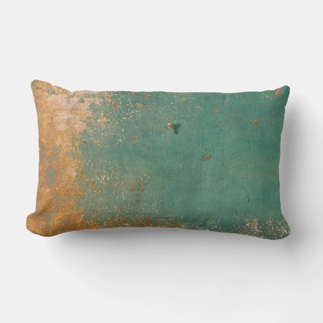 Cojín Lumbar Mezcla amarilla y verde (Anverso)