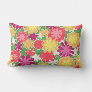 Cojín Lumbar Mezcla floral