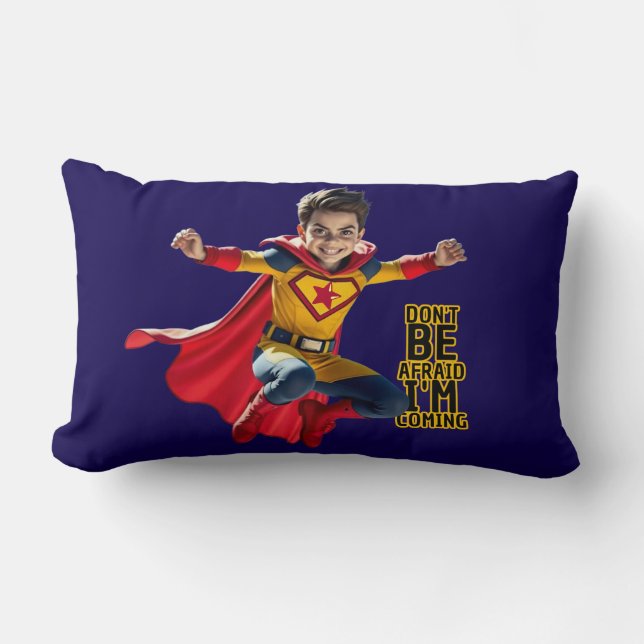 Cojín Lumbar Mini Hero Mischief  (Anverso)