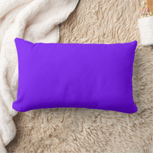 Cojín Lumbar Minimalista color púrpura azul
