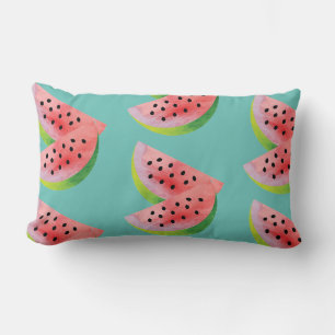 Cojín Lumbar Mitades de sandía rosadas