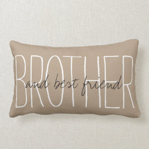 Cojín Lumbar MODA PILLOW_ " BROTHER… y mejor amigo… "