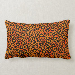 Cojín Lumbar Modelo de impresión de animales leopardo del Naran