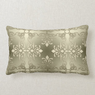 Cojín Lumbar Modelo retro floral del estilo del Victorian