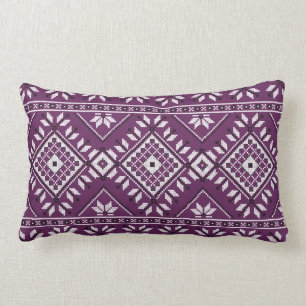 Cojín Lumbar Modelo tribal nativo azteca del sudoeste del
