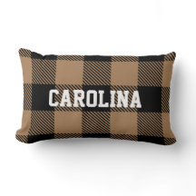 moderno cheque de búfalo negro tan negro