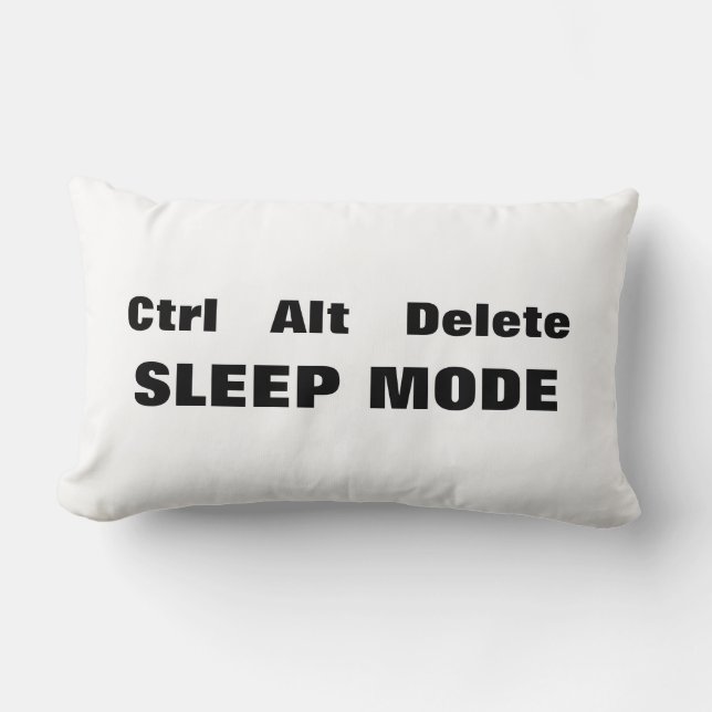 Cojín Lumbar Modo de la cancelación = de sueño del Ctrl Alt (Anverso)