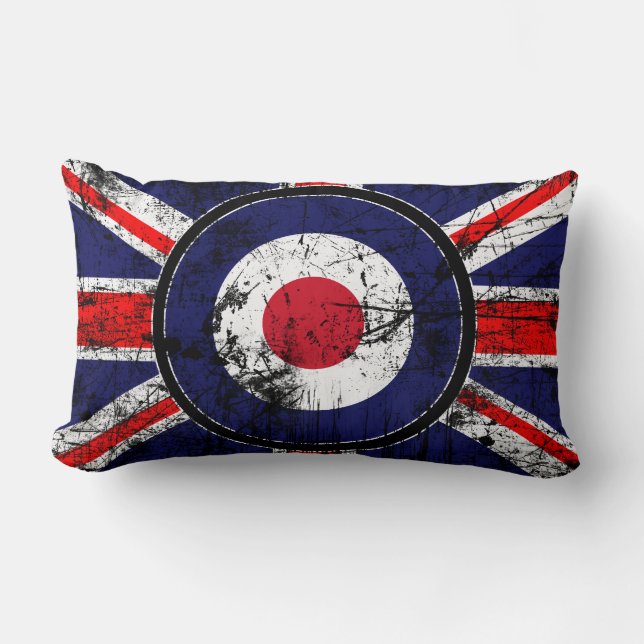 Cojín Lumbar Modos Mod Target Mods Inglaterra Scooter Target (Anverso)