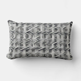 Cojín Lumbar Monochrome abstract geometric pattern 1279