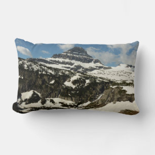 Cojín Lumbar Montaña Reynolds desde Logan Pass en Glacier Park