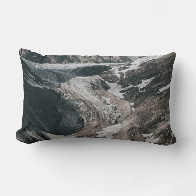 Cojín Lumbar Montañas nevadas (Anverso)