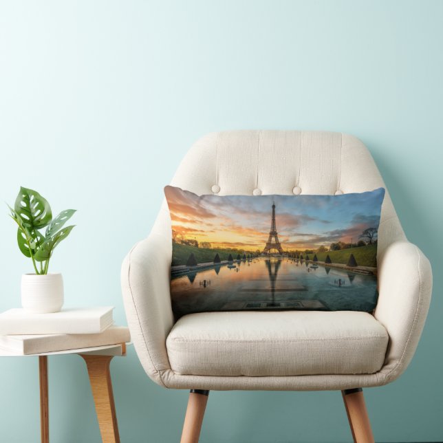 Cojín Lumbar Monumentos | Torre Eiffel (Silla)