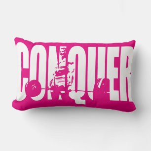 Cojín Lumbar Motivación de levantamiento de pesas de mujeres - 