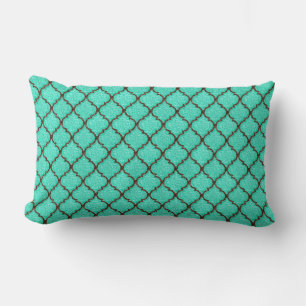 Cojín Lumbar MQF Sequins-Mint-Chocolate-LUMBAR PILLOW