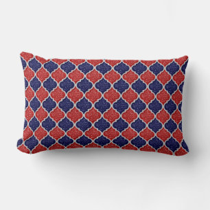 Cojín Lumbar MQF Sequins-Red-White-Dark Blue-LUMBAR PILLOW