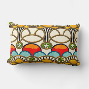 Cojín Lumbar Mucha y acantilado (almohada de 21 x 13 pulgadas)