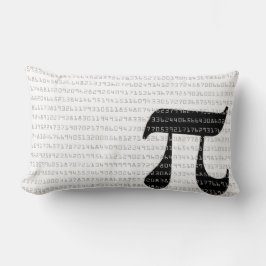 Cojín Lumbar Muchos dígitos de la constante matemática de Pi