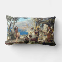 Mujer bailando entre dagas