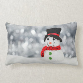 Cojín Lumbar Muñecos de nieve
