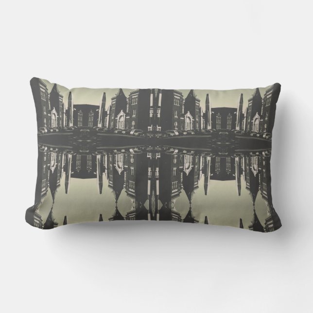 Cojín Lumbar Museo nacional del espacio aéreo de Washington C (Anverso)