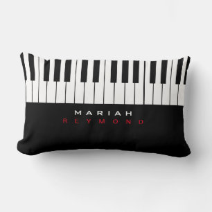 Cojín Lumbar Música piano en todas partes