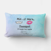 Mustache & Lips Mr. y la Sra. - Aniversario