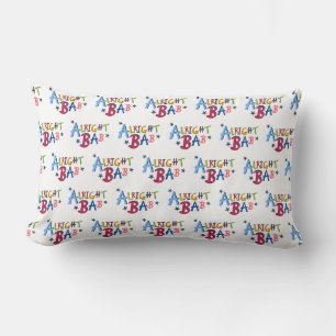 Cojín Lumbar Muy bien Bab Black Country Words Cushion