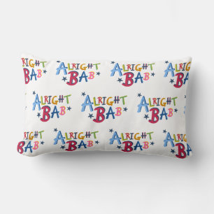 Cojín Lumbar Muy bien Bab Black Country Words Cushion