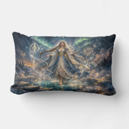 Cojín Lumbar MystiCelestial Sorceress Fantasy Pillow