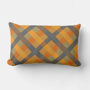 Cojín Lumbar Naranja Mustard Navy Verde azulado a rayas