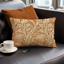 Cojín Lumbar Naranja quemado Arcadia William Morris Hawthorn