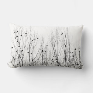 Cojín Lumbar Naturaleza en blanco y negro