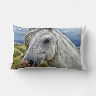 Cojín Lumbar Naturaleza hermosa del destino del rancho del