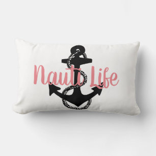 Cojín Lumbar NAUTI LIFE náutico lindo con ancla