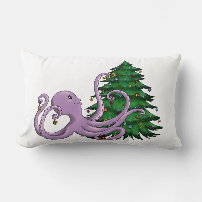 Cojín Lumbar Navidad de Octi (Anverso)