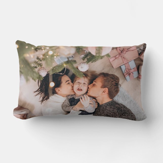 Cojín Lumbar Navidad Personalizada (Anverso)