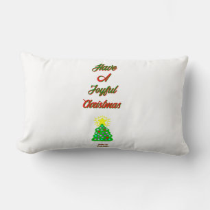 Cojín Lumbar Navidades alegres Lumbar Pillow