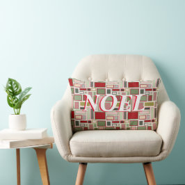Cojín Lumbar Navidades Boho Rectangles