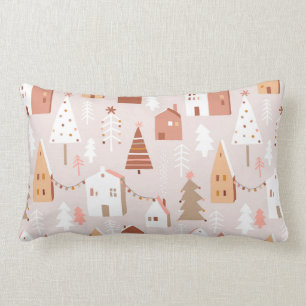 Cojín Lumbar Navidades Boho Village Lumbar Pillow