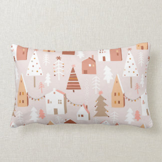 Cojín Lumbar Navidades Boho Village Lumbar Pillow