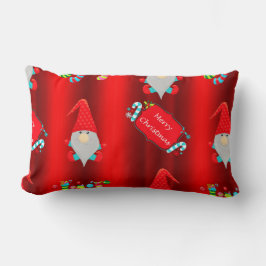 Cojín Lumbar Navidades Cute Red Elves