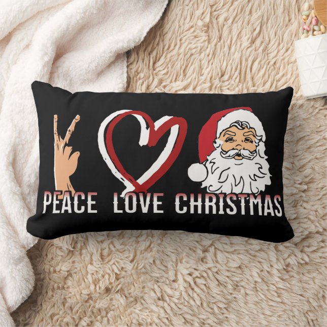 Cojín Lumbar Navidades de amor por la paz (Manta)