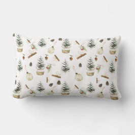 Cojín Lumbar Navidades de Eucalyptus Acorns